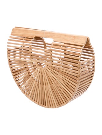 Cult Gaia Bamboo Top Handle Bag