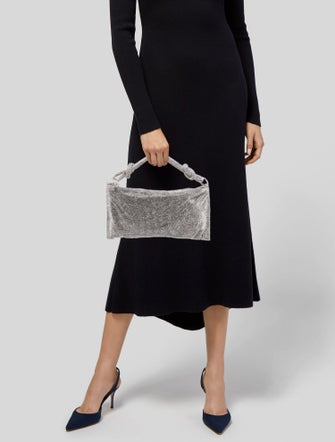 Cult Gaia Crystal Top Handle Bag