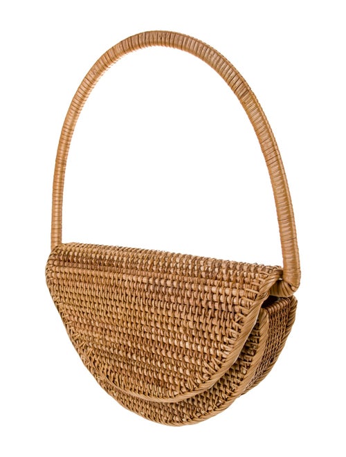 Cult Gaia Raffia Shoulder Bag