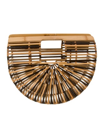 Cult Gaia Bamboo Top Handle Bag