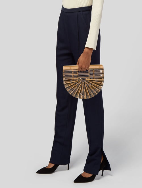 Cult Gaia Bamboo Top Handle Bag