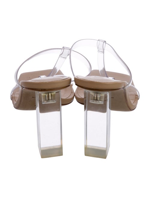 Cult Gaia Leather Slides