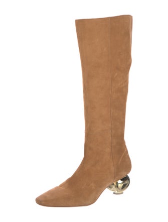 Cult Gaia Zuri Suede Riding Boots