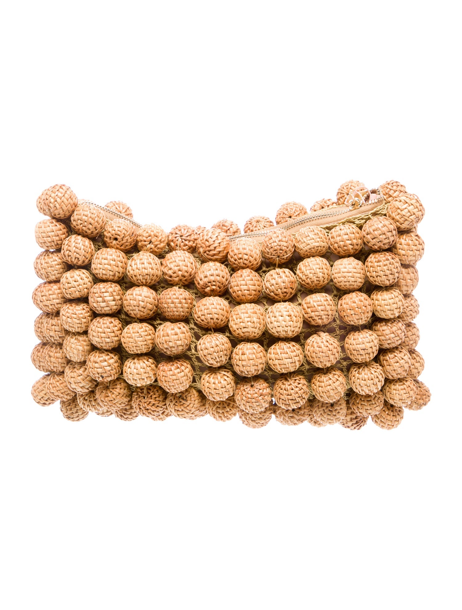 Cult Gaia Raffia Clutch w/ Tags