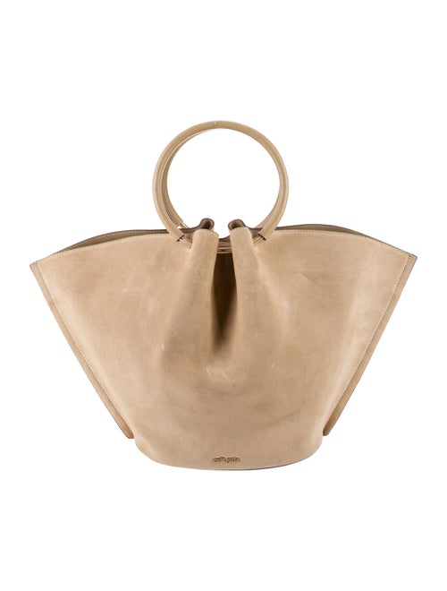 Cult Gaia Suede Top Handle Bag