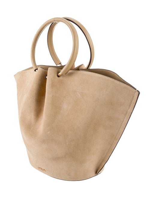 Cult Gaia Suede Top Handle Bag