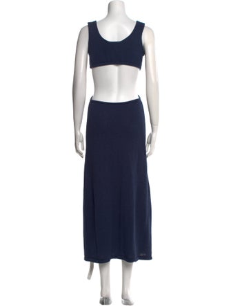 Cult Gaia V-Neck Midi Length Dress