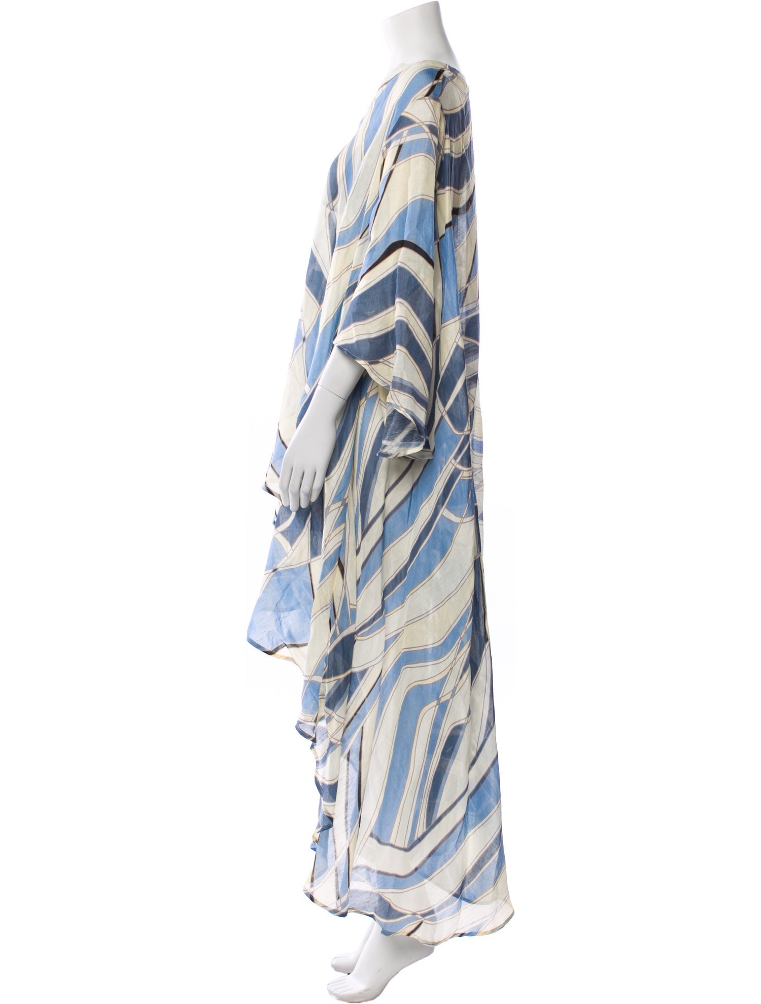 Cult Gaia Printed Long Dress