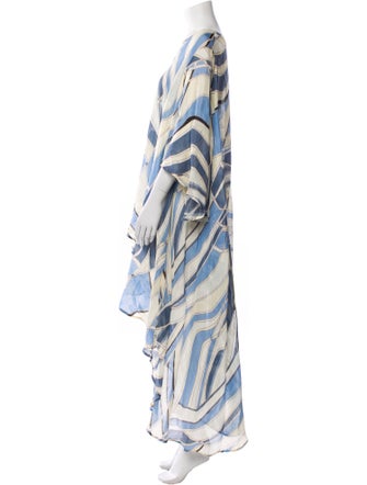 Cult Gaia Printed Long Dress