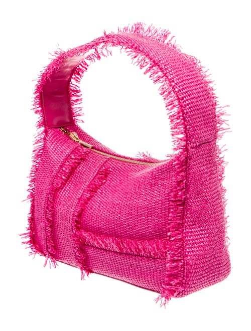 Cult Gaia Raffia Shoulder Bag