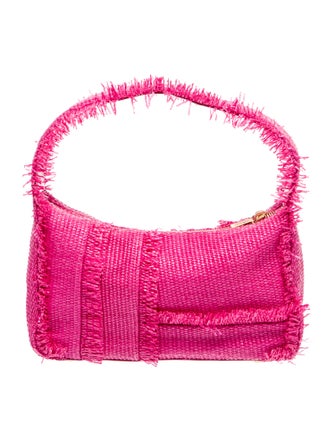 Cult Gaia Raffia Shoulder Bag