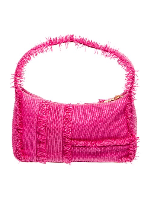 Cult Gaia Raffia Shoulder Bag