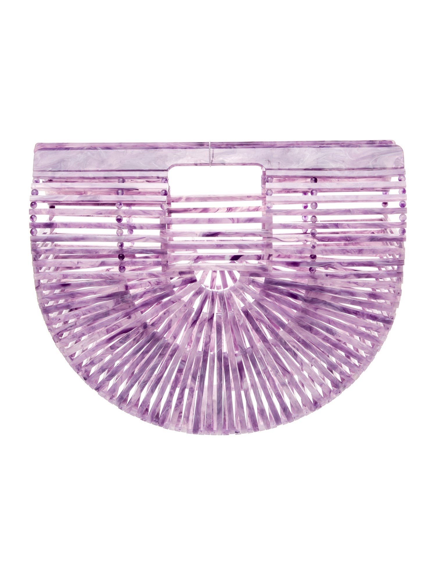 Cult Gaia Acrylic Top Handle Bag