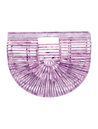 Cult Gaia Acrylic Top Handle Bag