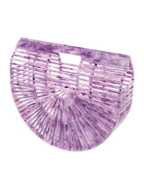 Cult Gaia Acrylic Top Handle Bag