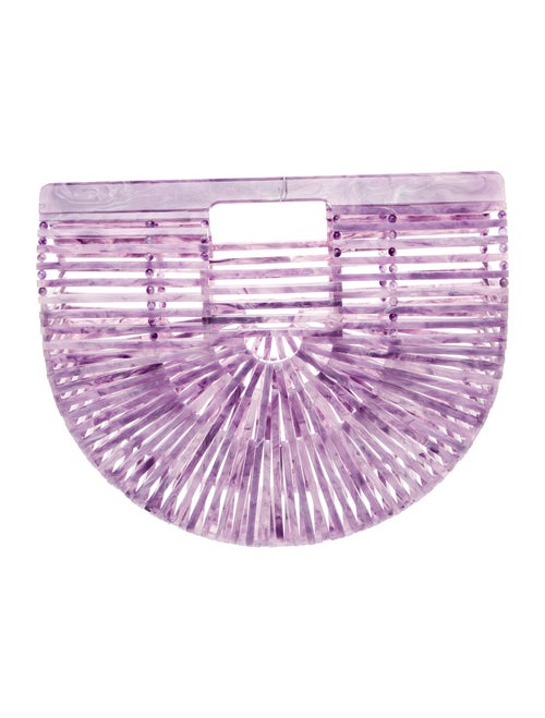 Cult Gaia Acrylic Top Handle Bag