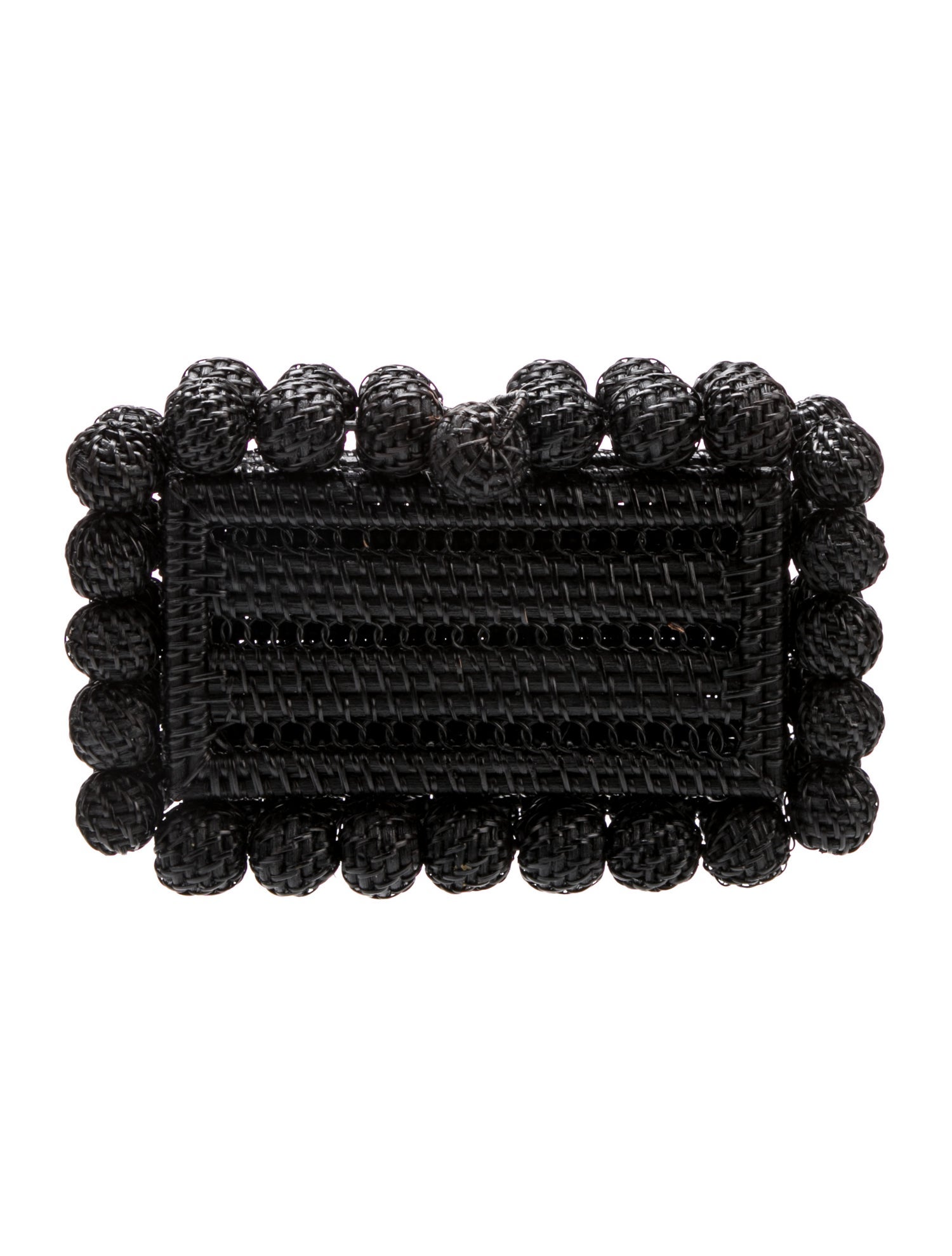 Cult Gaia Wicker Minaudière