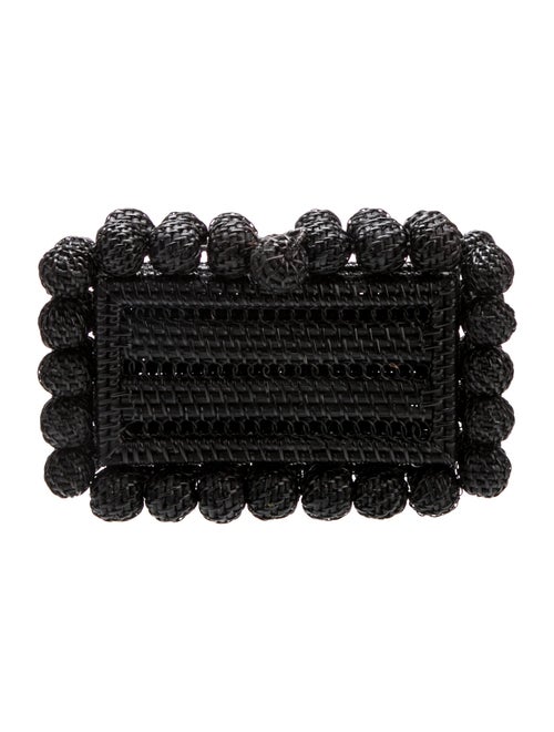 Cult Gaia Wicker Minaudière