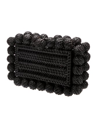 Cult Gaia Wicker Minaudière