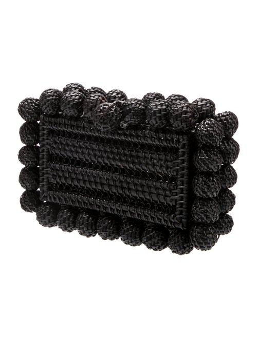 Cult Gaia Wicker Minaudière