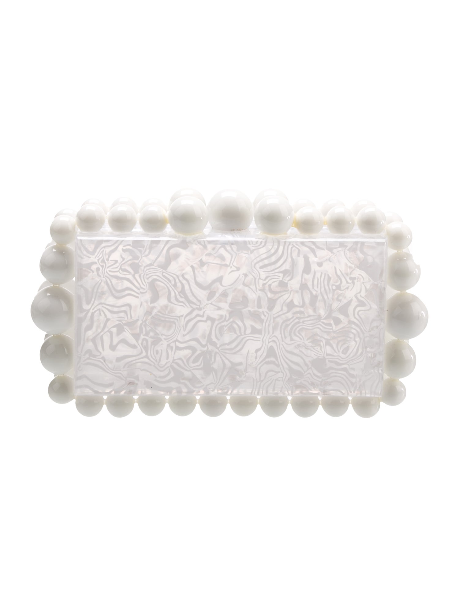 Cult Gaia Acrylic Clutch