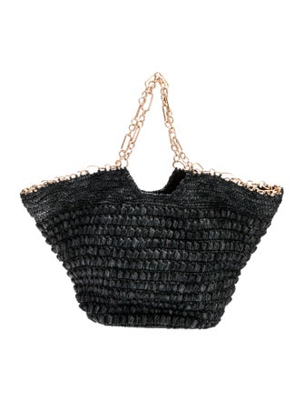 Cult Gaia Raffia Tote