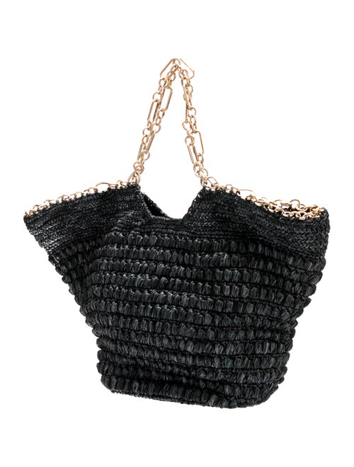 Cult Gaia Raffia Tote