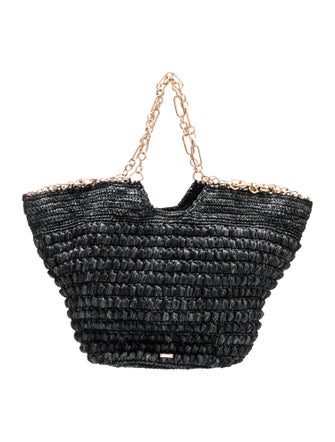 Cult Gaia Raffia Tote