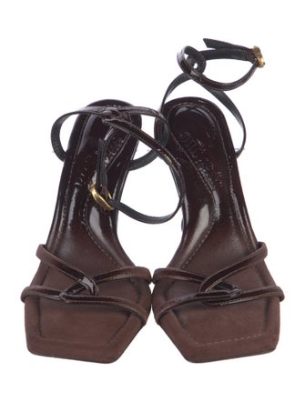 Cult Gaia Suede Sandals