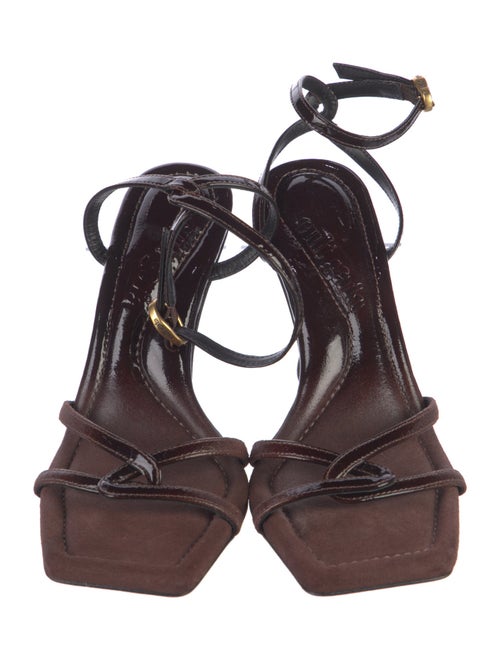 Cult Gaia Suede Sandals