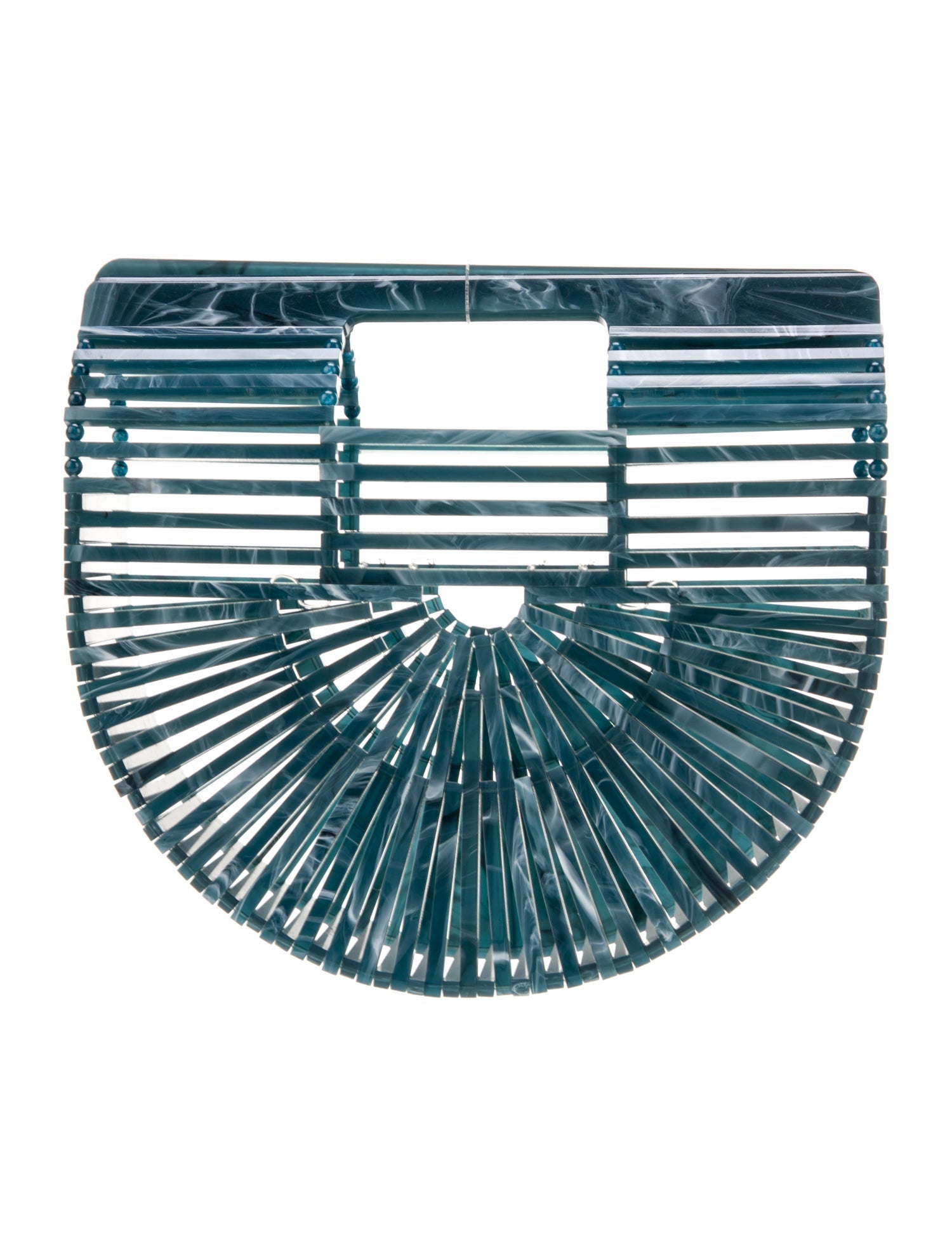 Cult Gaia Acrylic Top Handle Bag