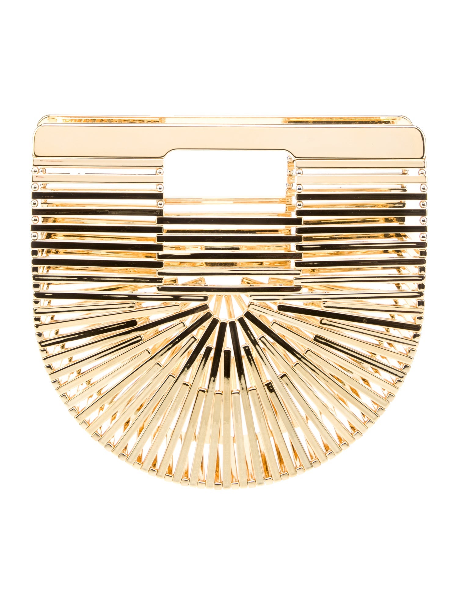 Cult Gaia Acrylic Top Handle Bag