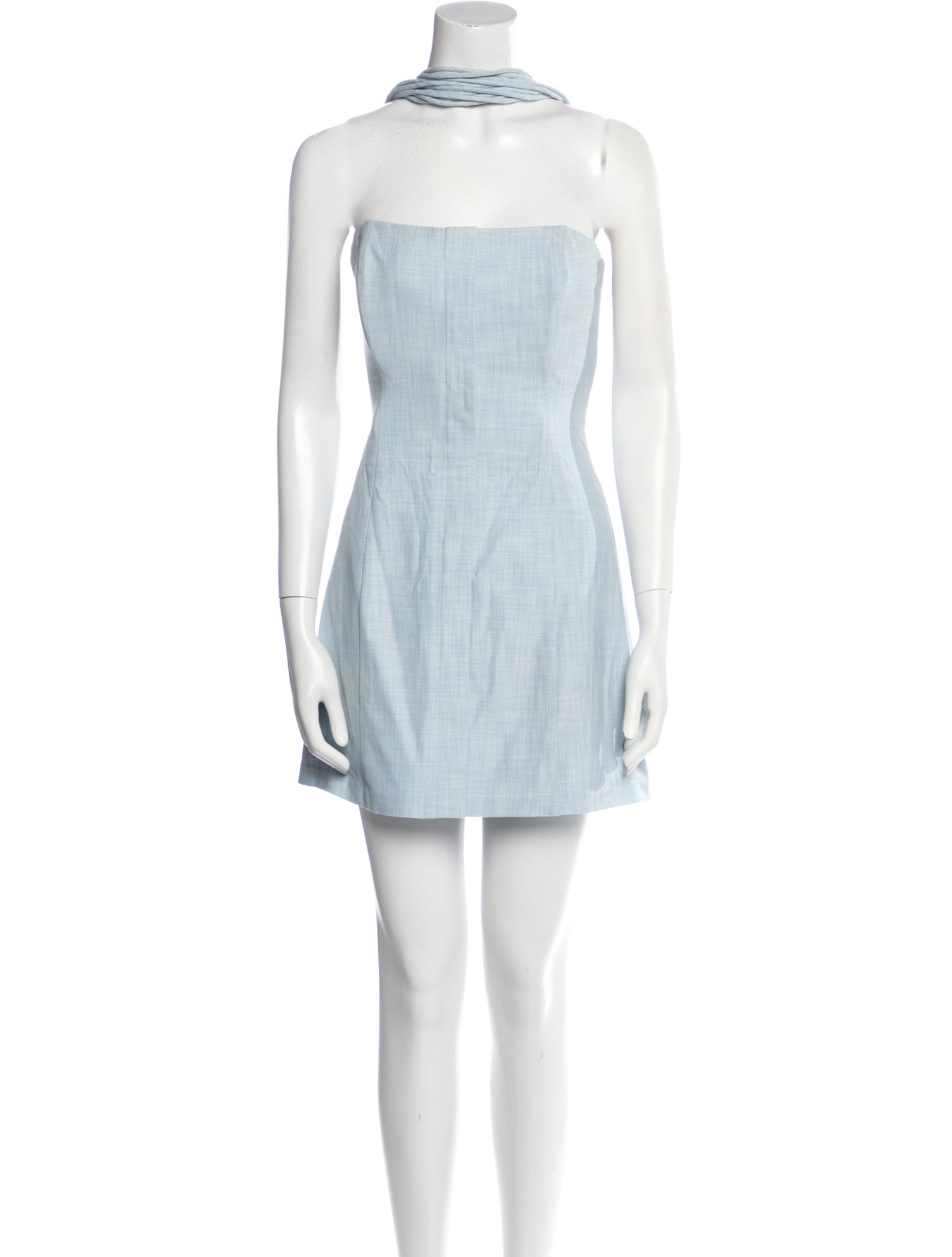 Cult Gaia Strapless Mini Dress