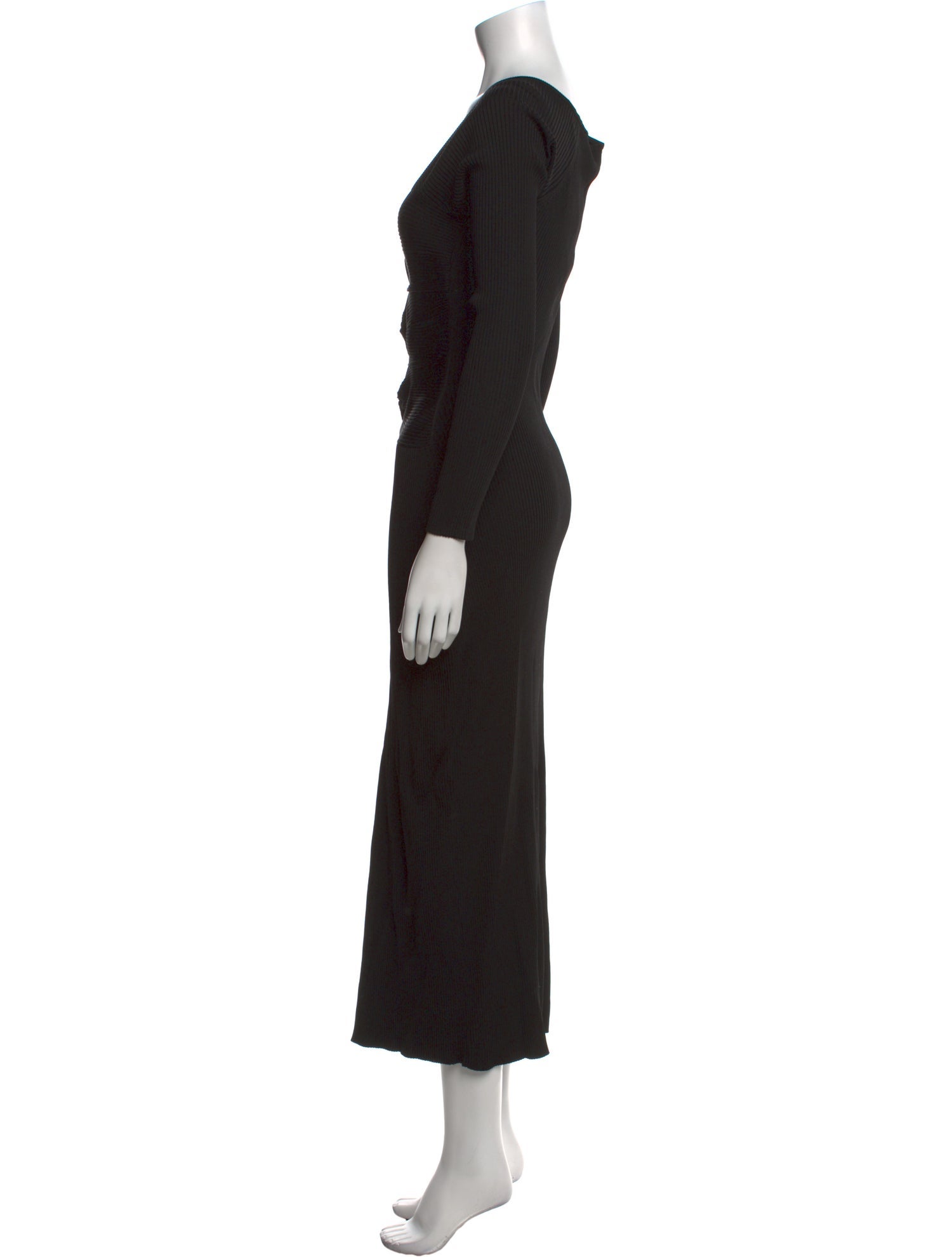 Cult Gaia V-Neck Long Dress