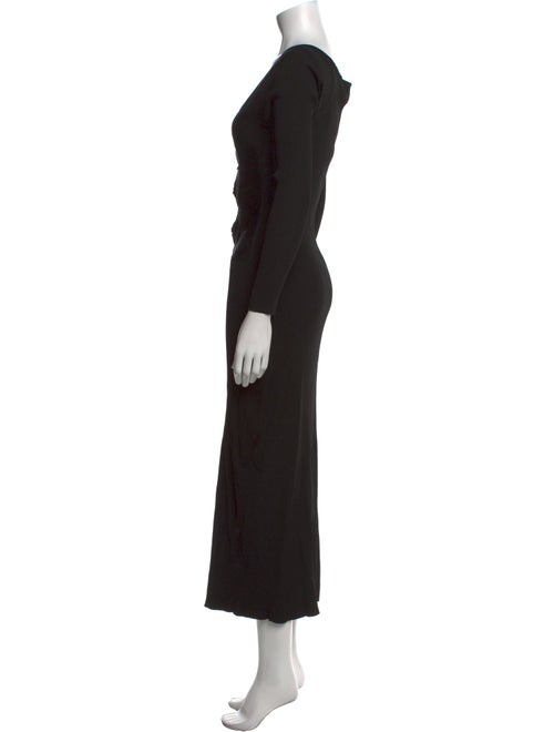 Cult Gaia V-Neck Long Dress