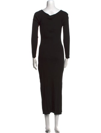 Cult Gaia V-Neck Long Dress