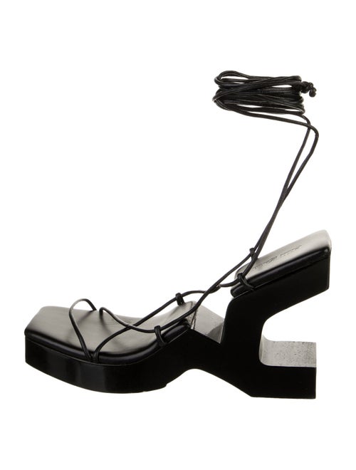 Cult Gaia Leather Sandals