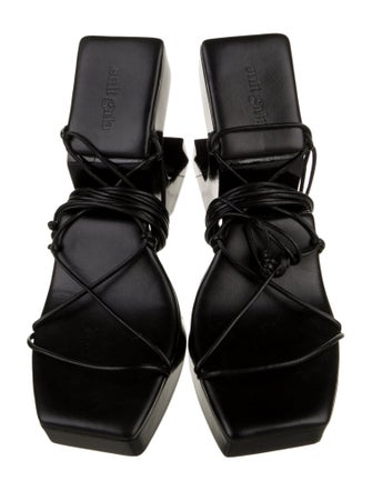Cult Gaia Leather Sandals