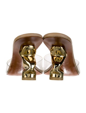 Cult Gaia PVC Slingback Sandals