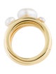 Cult Gaia Irma Set of 7 Pearl Rings