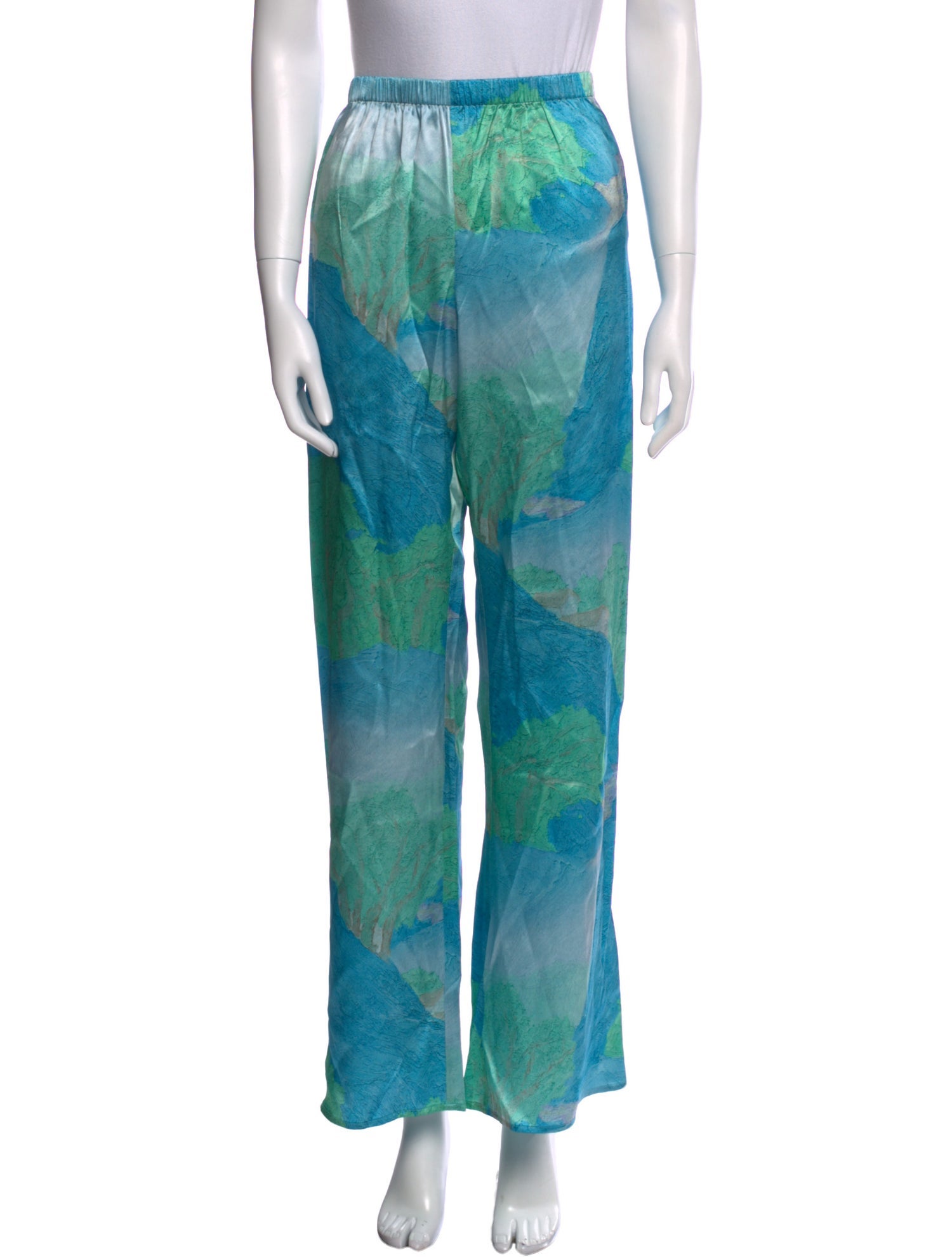 Cult Gaia Silk Wide Leg Pants w/ Tags