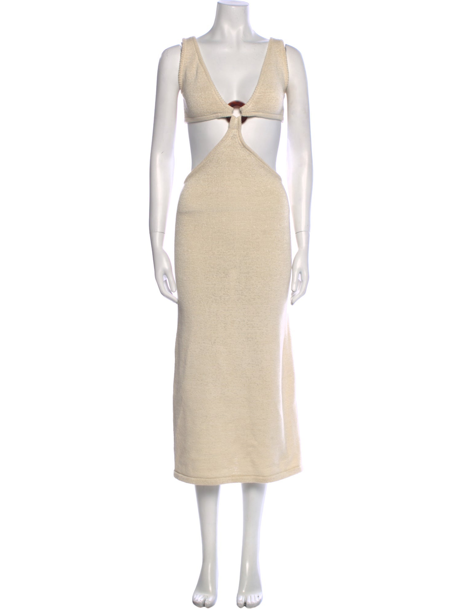 Cult Gaia Square Neckline Long Dress