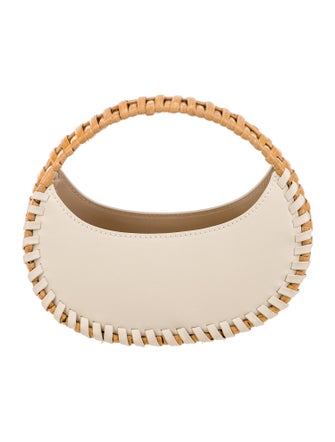 Cult Gaia Rattan Top Handle Bag