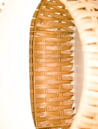 Cult Gaia Rattan Top Handle Bag