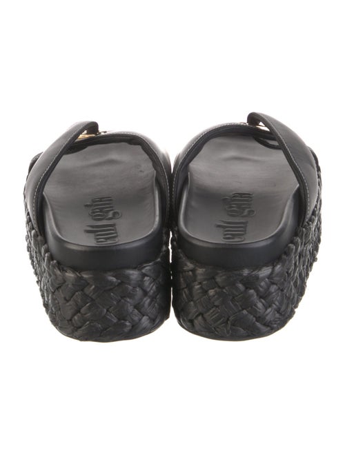 Cult Gaia Leather Slides