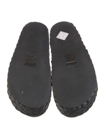 Cult Gaia Leather Slides