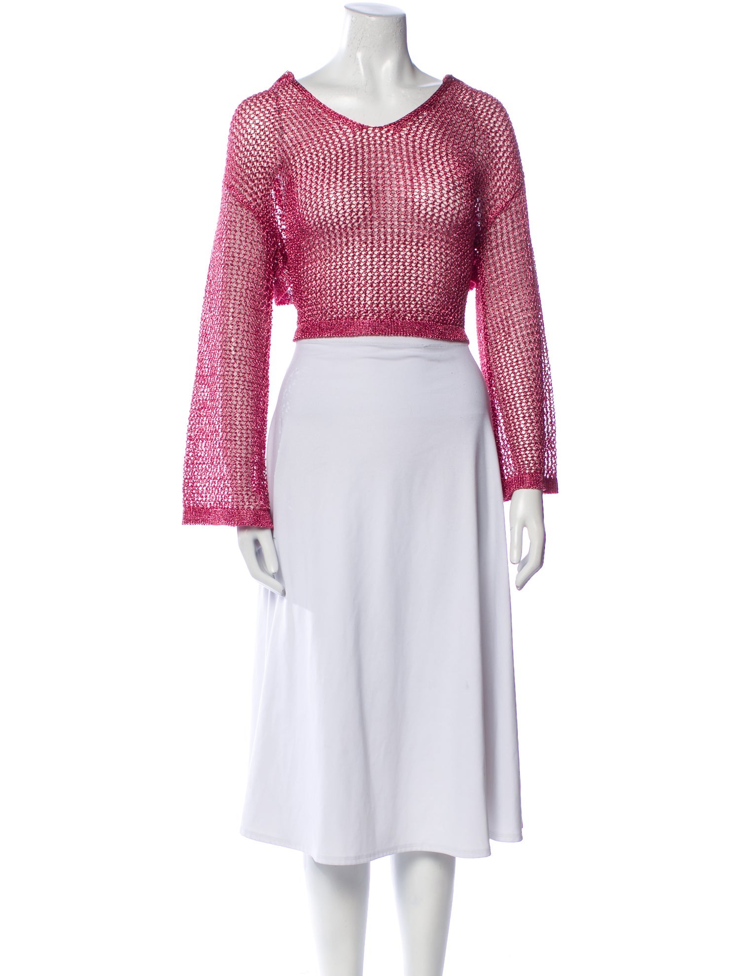 Cult Gaia Scoop Neck Sweater