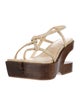 Cult Gaia Straw Sandals