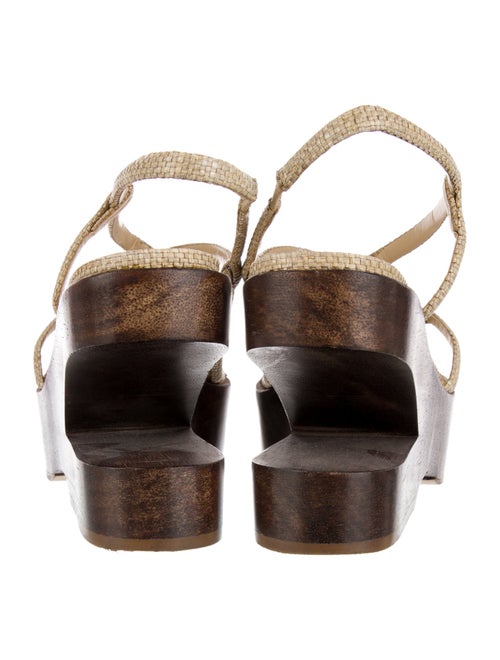 Cult Gaia Straw Sandals