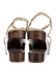 Cult Gaia Straw Sandals